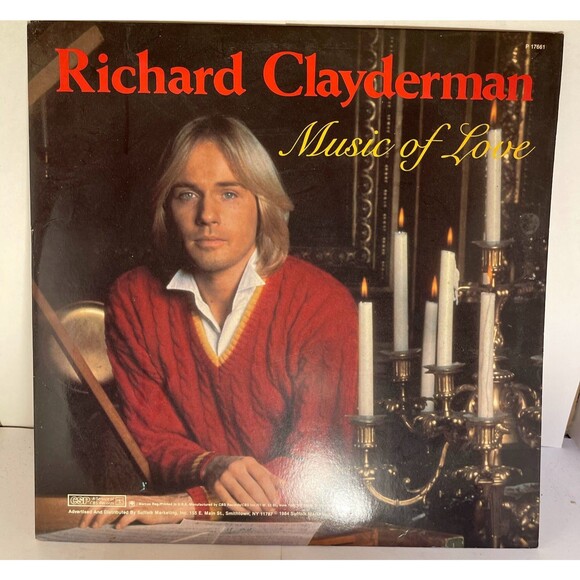 Other - Richard Clayderman – Music Of Love - 1984 - CBS Special Products P 17661 LP VG+